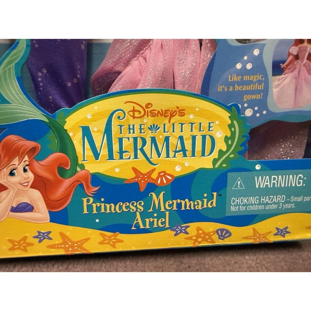 Disney Little Mermaid Princess Mermaid Ariel Doll NEW VINTAGE RARE 1997 Toy